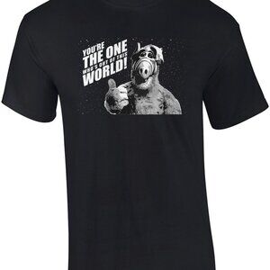 Youre The One Whos Out Of This World Alf 80s TV Show Retro Classic Graphic Tee